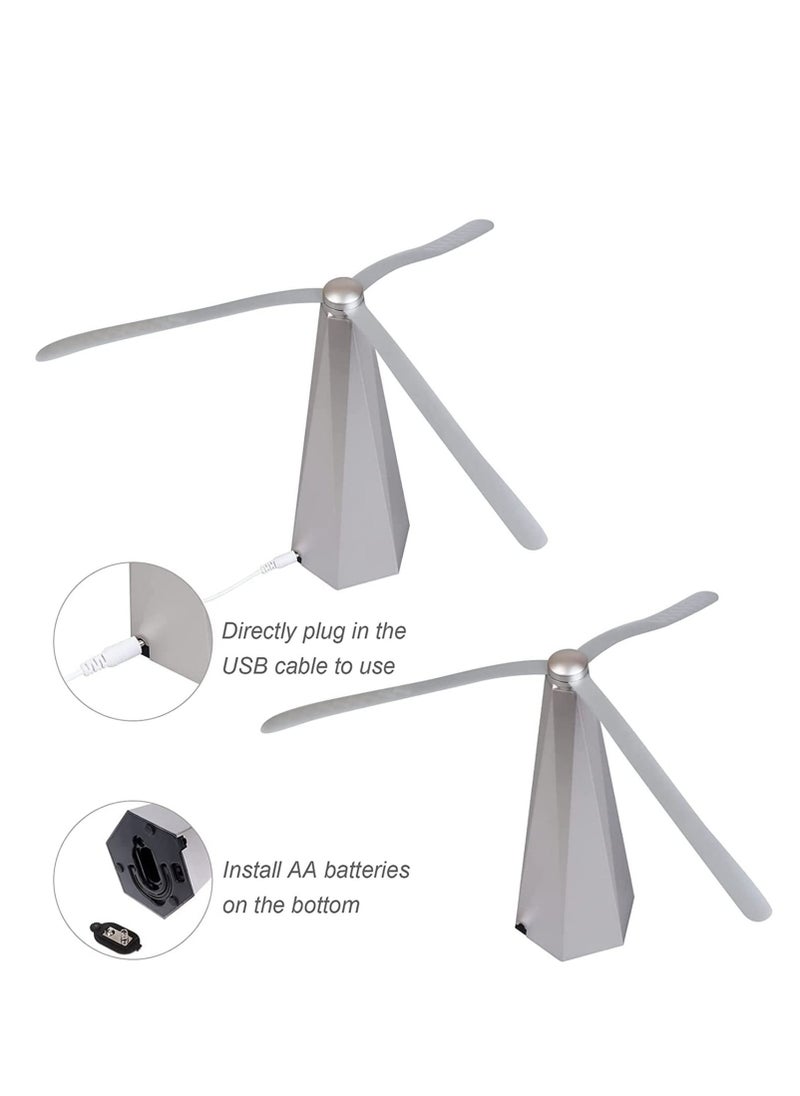 SYOSI - Fly Fan for Tables Fly Repellent Fan Insects Portable Automation Food Fan Mini Picnic Drive Table Fan for Outdoor Indoor Keep Flies or Bug Away from Your Food and Your Family - Image 1