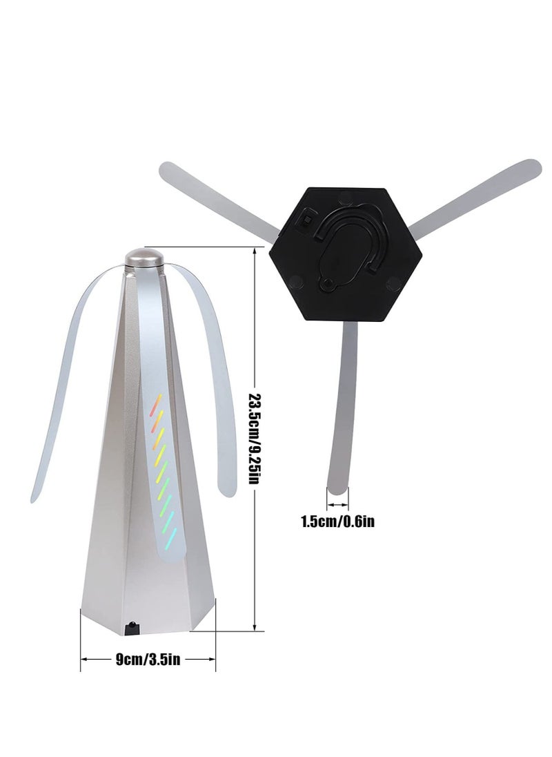 SYOSI - Fly Fan for Tables Fly Repellent Fan Insects Portable Automation Food Fan Mini Picnic Drive Table Fan for Outdoor Indoor Keep Flies or Bug Away from Your Food and Your Family - Image 1