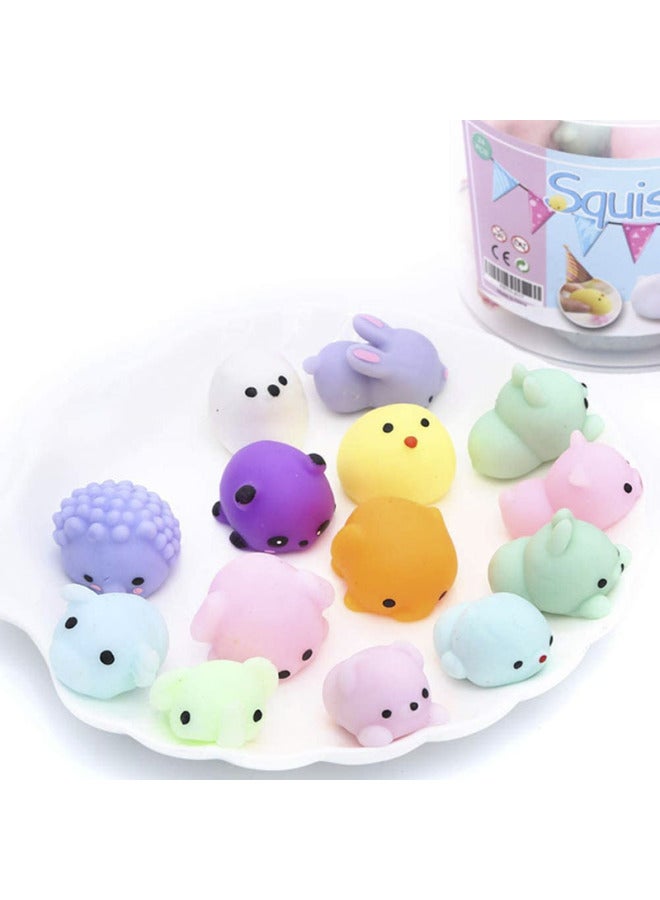 Hot Sale Barrel Cute Animal Pinch Music Super Cute Tuanzi Children's Gift Small Toy Supply Wholesale-Color:【Barrel】 12 Pinch Music 1 Set - Image 3