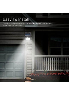 AIDROM MART AIDROM MART LED Bright Outdoor Security Lights with Motion Sensor Solar Powered Wireless Waterproof Night Spotlight for OutdoorGarden Wall Sola  - Image 5