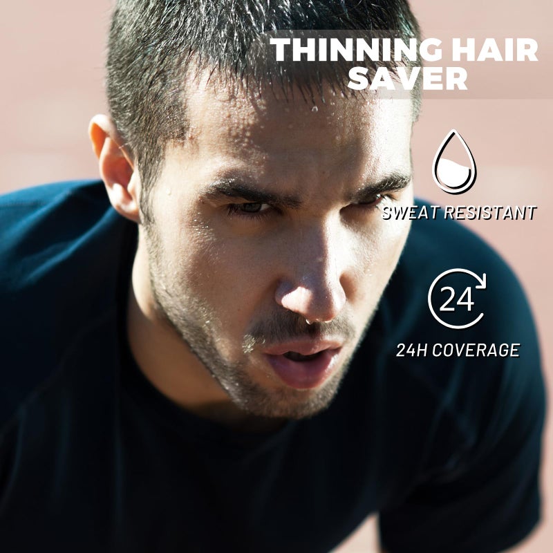 SOVONCARE Hair Fibers for Thinning Hair Medium Brown, Hair Building Fibers for Bald Spots Undetectable & Natural, Conceals Hair Loss Fill In Fine Hair Powder Hair Thicker Instantly for Women & Men 28g - Image 4