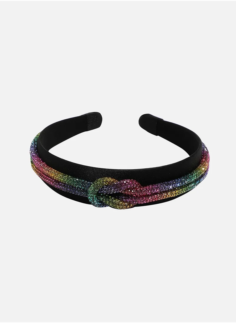 SOHI Fashion Fusion Embellished Hairband