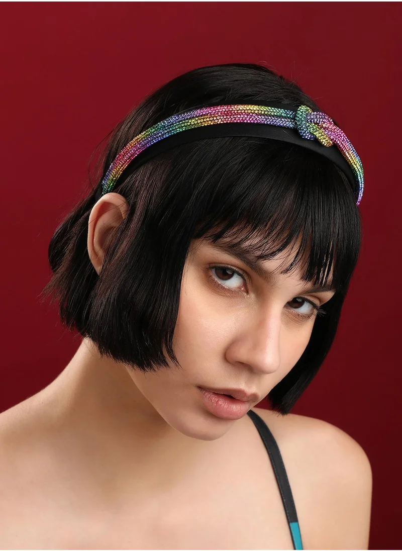SOHI Fashion Fusion Embellished Hairband