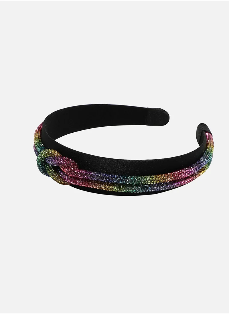 SOHI Fashion Fusion Embellished Hairband