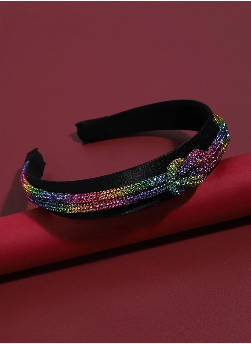 SOHI Fashion Fusion Embellished Hairband