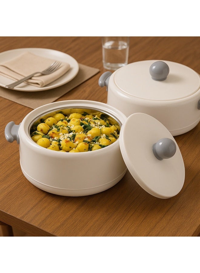 Home Box Atlanta Double Wall Hot Pot Casserole - 1.5 L - Image 1