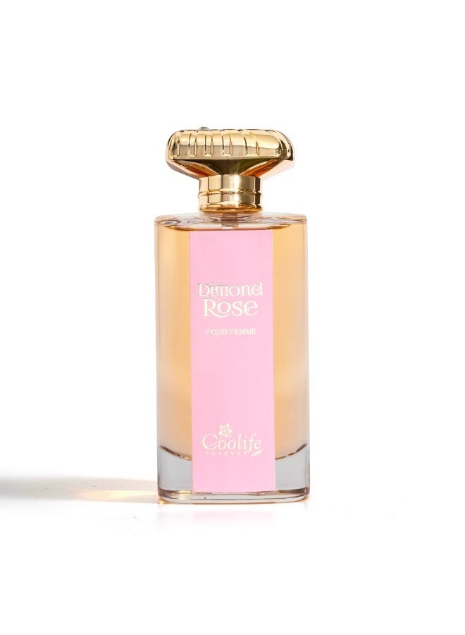 Coolife, Dimond Rose, Eau De Parfum, Women, Long Lasting,100ml