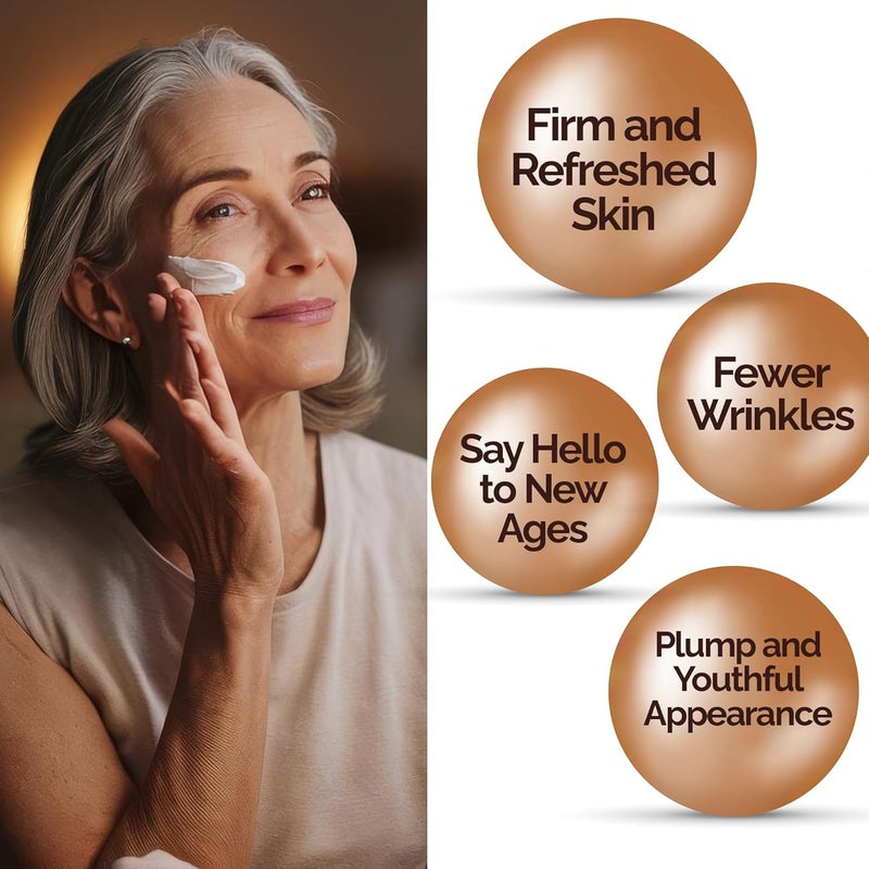 Mineaderm AntiWrinkle Facial Serum with Hyaluronic Acid Firming Wrinkle Prohibiting Face Serum Instant FaceLift AntiAging and Skin Brightening Serum for Women Reduces Fine Lines and Dark Spots - Image 5