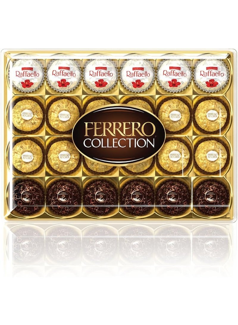 فيريرو كولكشن ان 24 - علبة هدايا حلوى البرالين المتنوعة الفاخرة - 24 قطعة - 269.4 جرام - Image 1