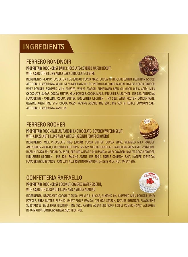 فيريرو كولكشن ان 24 - علبة هدايا حلوى البرالين المتنوعة الفاخرة - 24 قطعة - 269.4 جرام - Image 3