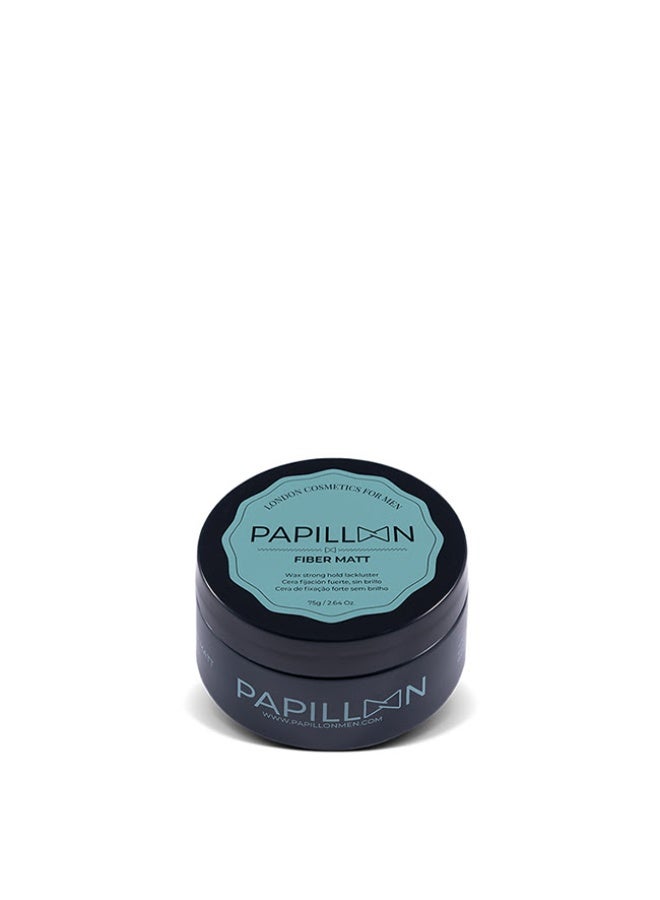 Papillon Fiber Matt Strong Hold Wax 75g - Image 1