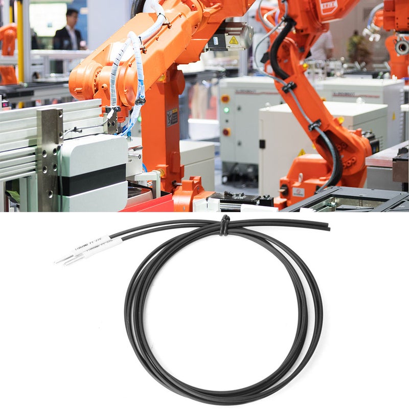 PT-310 Opposite Fiber Optic Sensor Probe M3 Probe Thread Size 1 Meter Line Length - Image 2