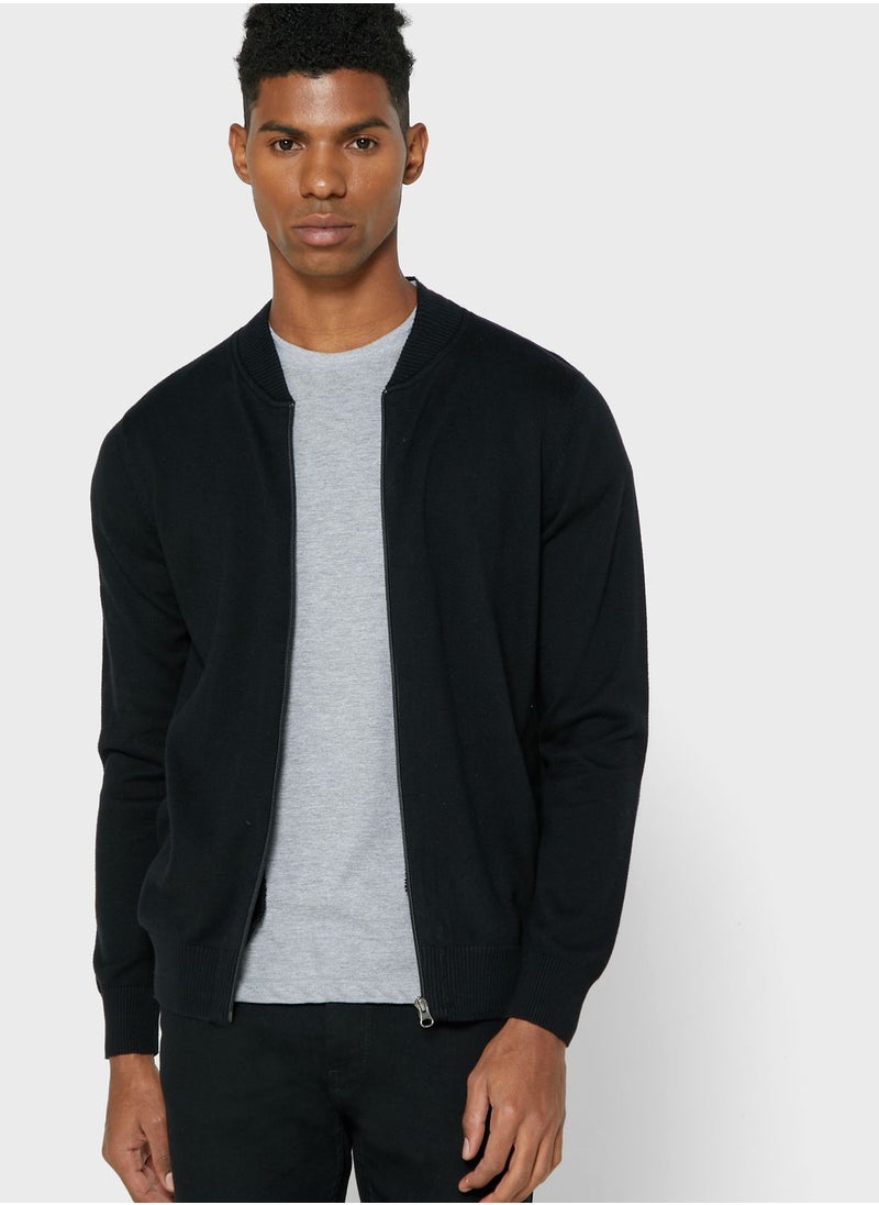 Robert Wood - Essential Knitted Jacket - Image 1