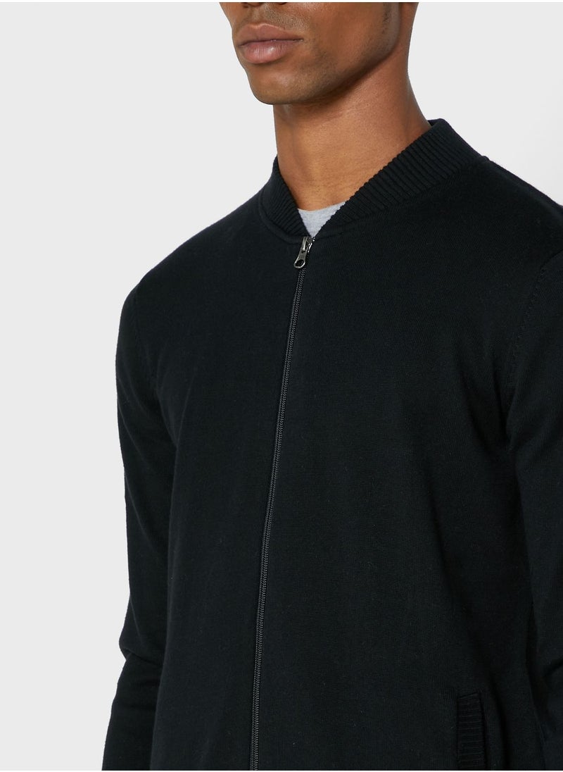 Robert Wood - Essential Knitted Jacket - Image 1
