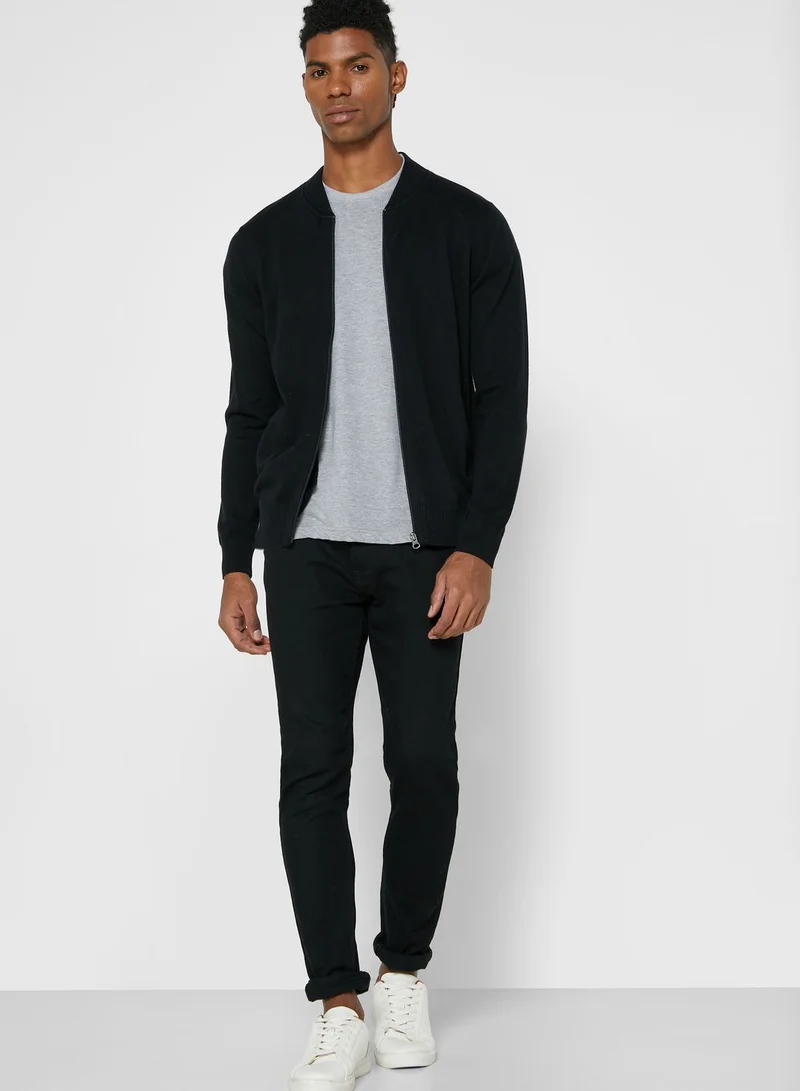 Robert Wood Essential Knitted Jacket