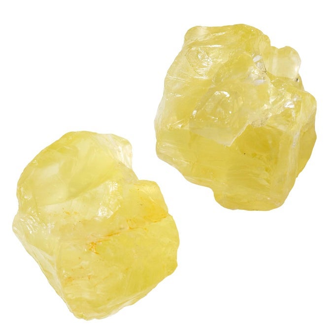 CITRINE RAW CRYSTALS 2PCS NATURAL ROUGH ROCKS HEALING CRYSTAL AND STONES DIY RAW STONES MEDITATION FOUNTAIN GARDEN HOME DECOR