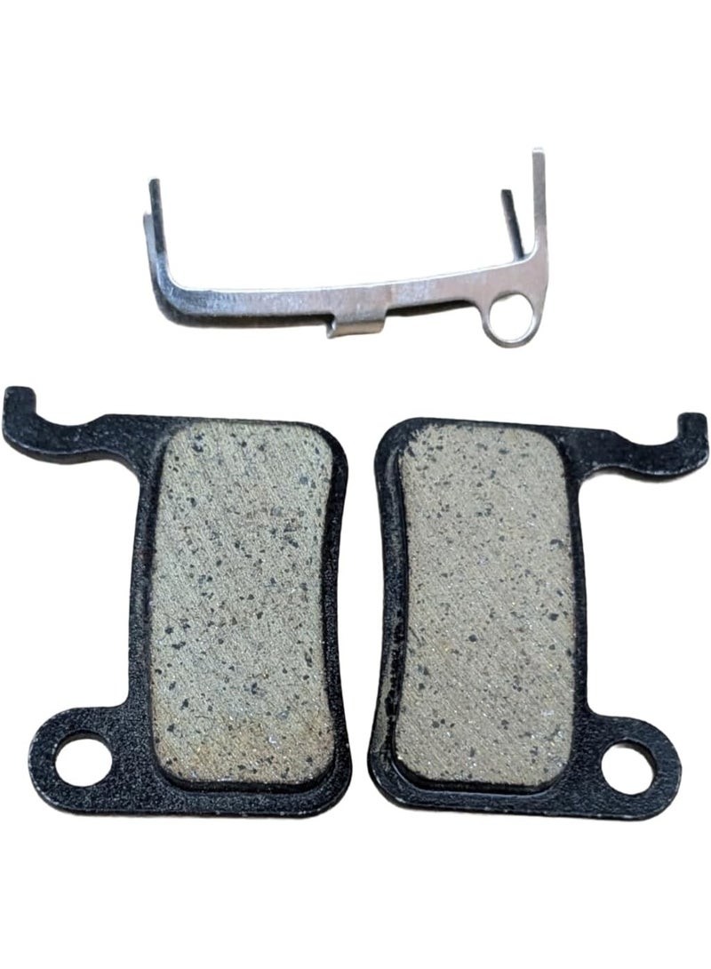 تيل فرامل للدراجات | زوج من تيل الفرامل للدراجة الهوائية أسود بشكل مربع وعالى الجودة - Image 1