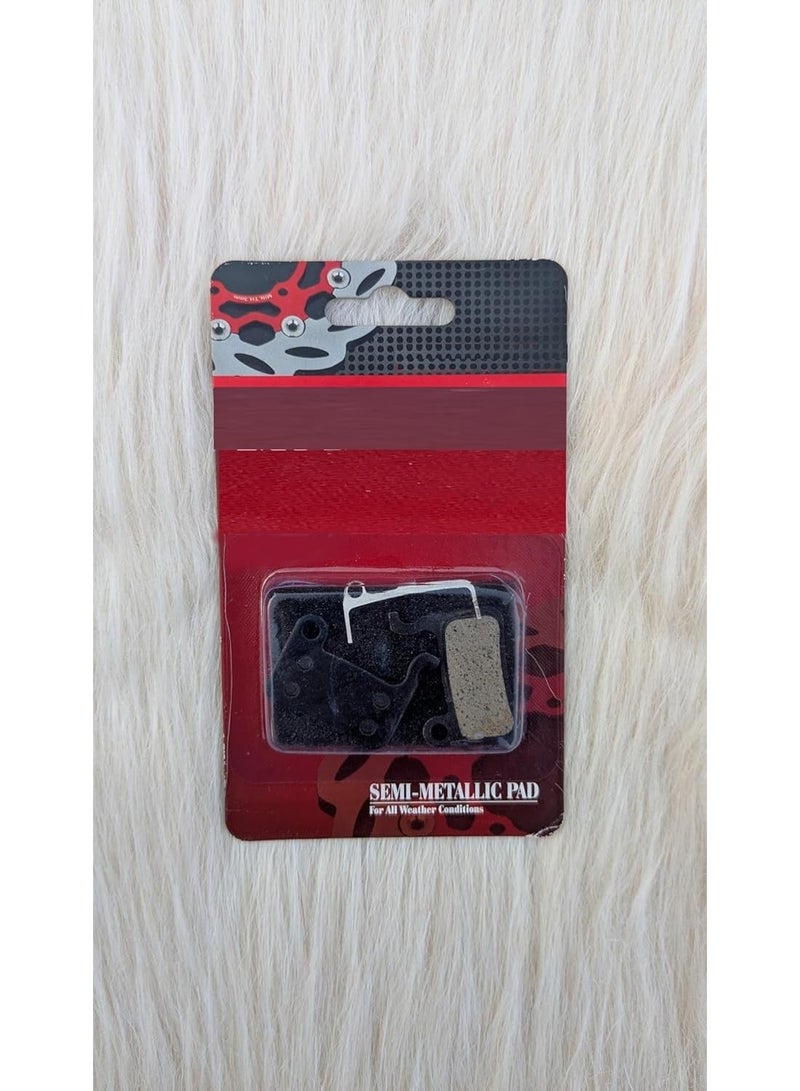 تيل فرامل للدراجات | زوج من تيل الفرامل للدراجة الهوائية أسود بشكل مربع وعالى الجودة - Image 2