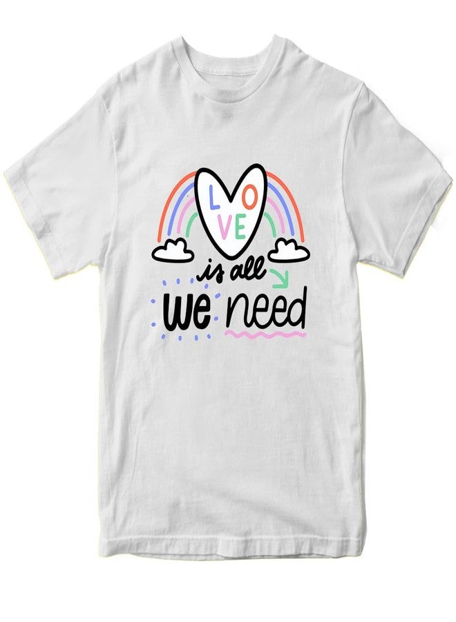MOTT2 Baby Girl's Regular Fit T-Shirt (GRLTEE_WHT_3-4_07_White7 - Image 1