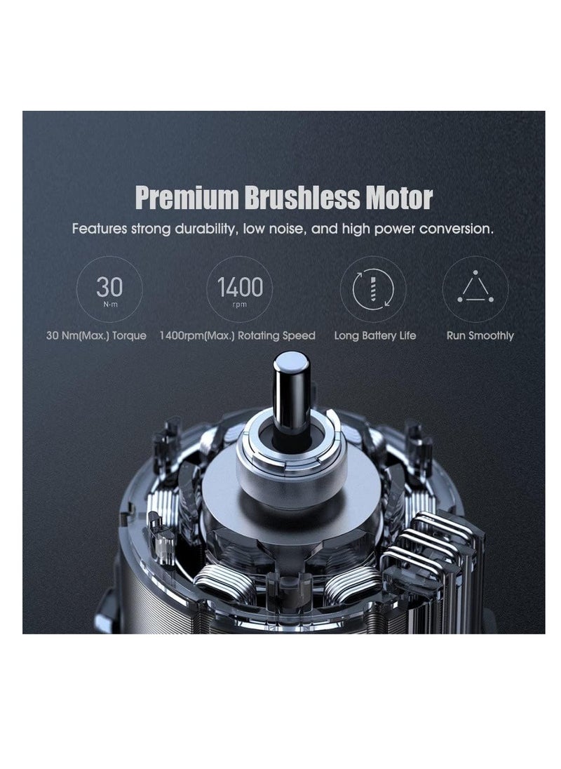 Xiaomi - Xiaomi 12V Max Brushless Cordless Drill, 30nm Powerful Torque, 30-speed Precision Control, 3 Operating Modes, Smart Display - Image 1