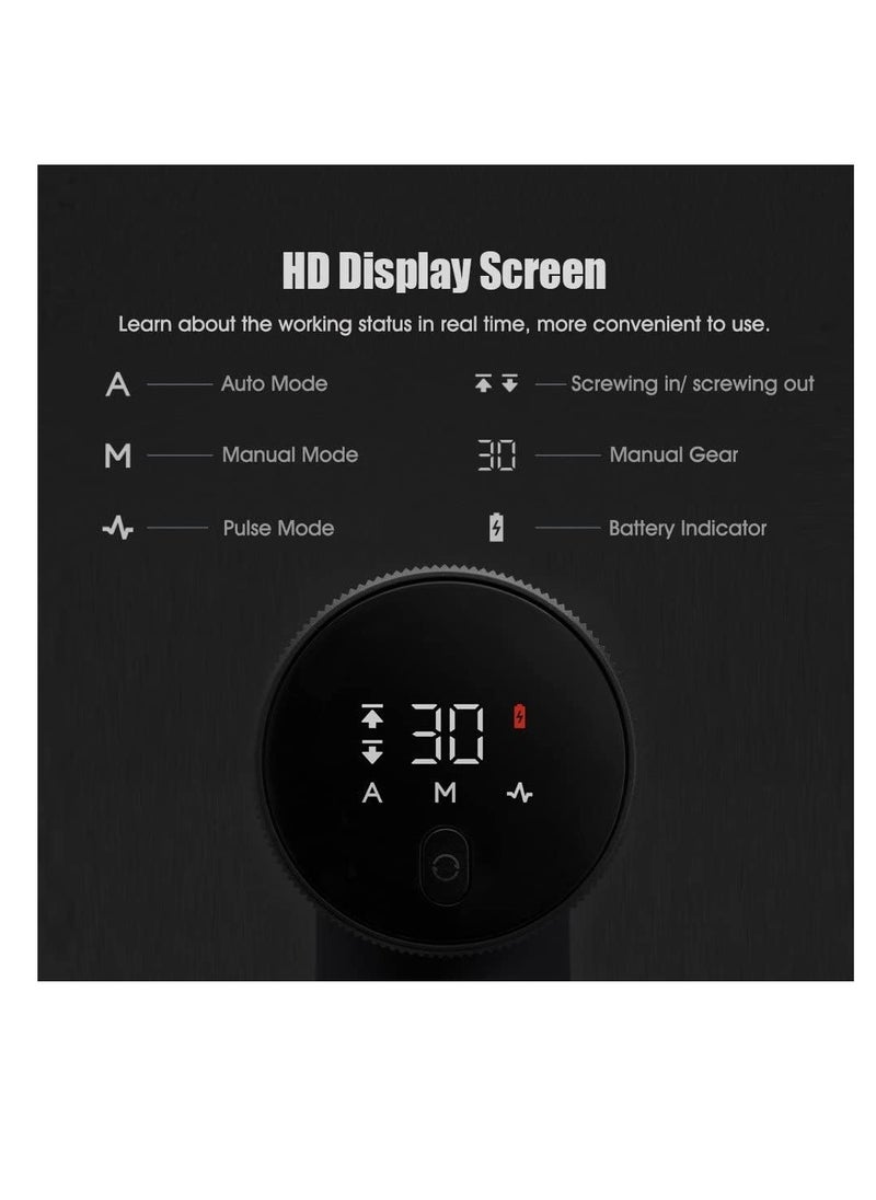 Xiaomi Xiaomi 12V Max Brushless Cordless Drill, 30nm Powerful Torque, 30-speed Precision Control, 3 Operating Modes, Smart Display  - Image 4