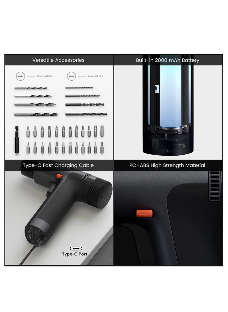 Xiaomi Xiaomi 12V Max Brushless Cordless Drill, 30nm Powerful Torque, 30-speed Precision Control, 3 Operating Modes, Smart Display  - Image 5