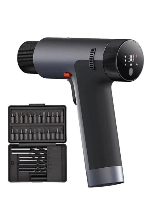 Xiaomi 12V Max Brushless Cordless Drill, 30nm Powerful Torque, 30-speed Precision Control, 3 Operating Modes, Smart Display