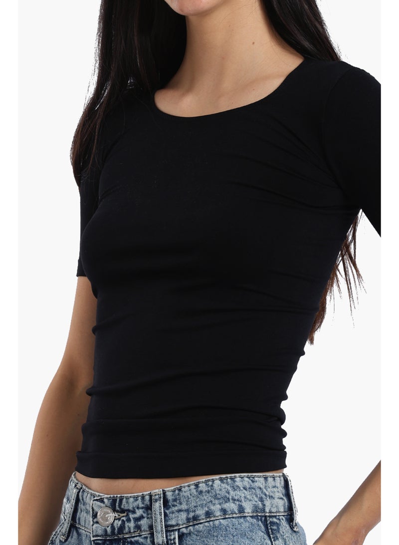 Carina Short Sleeves Top (Cookies) - Image 4