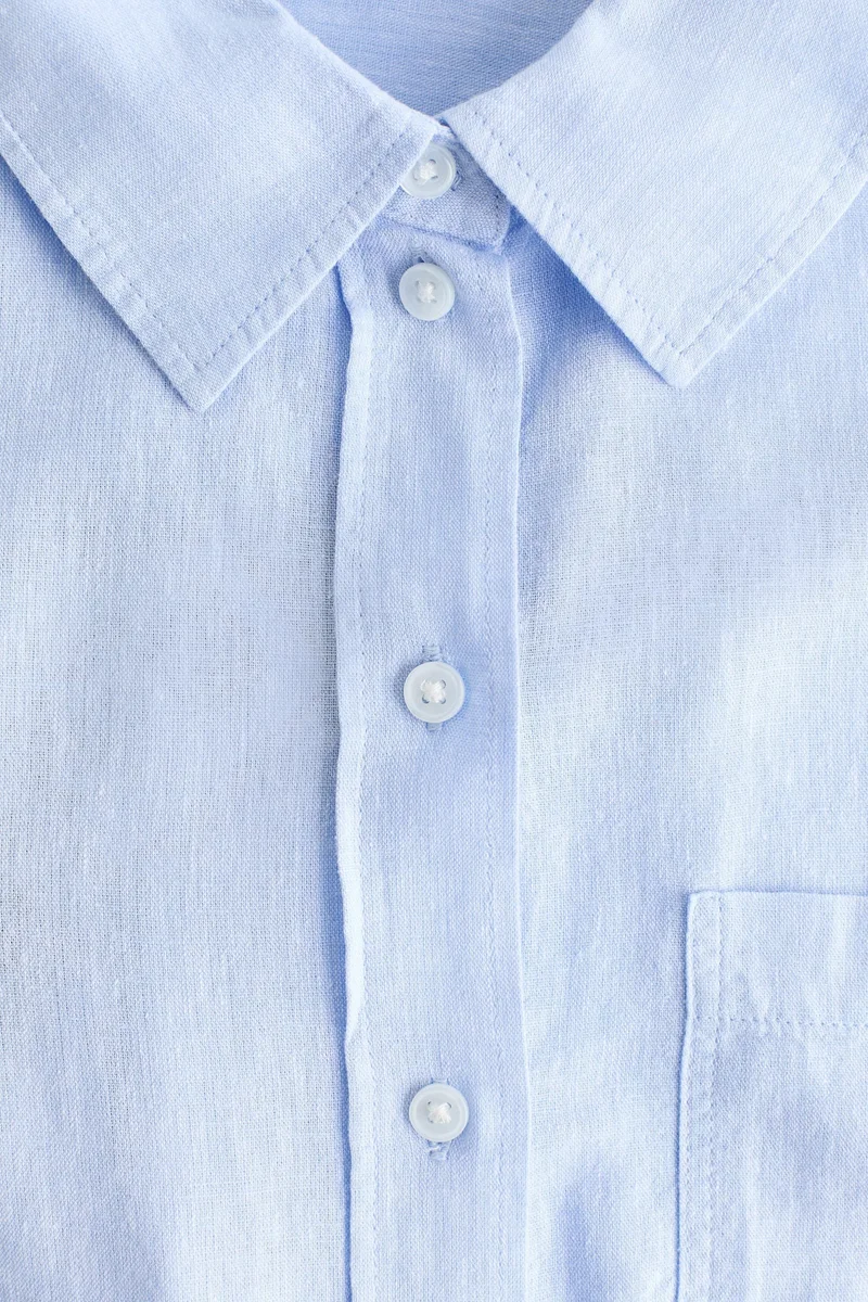 H&M Linen-blend shirt