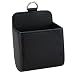 YoRise Car Air Vent Storage Bag PU Leather Auto Hanging Storage Pouch with Hook Portable Car Console Organizer Vehicle Dashboard Organizer Accessories for Key Cell Phone Coin Sunglasses Black - Image 2