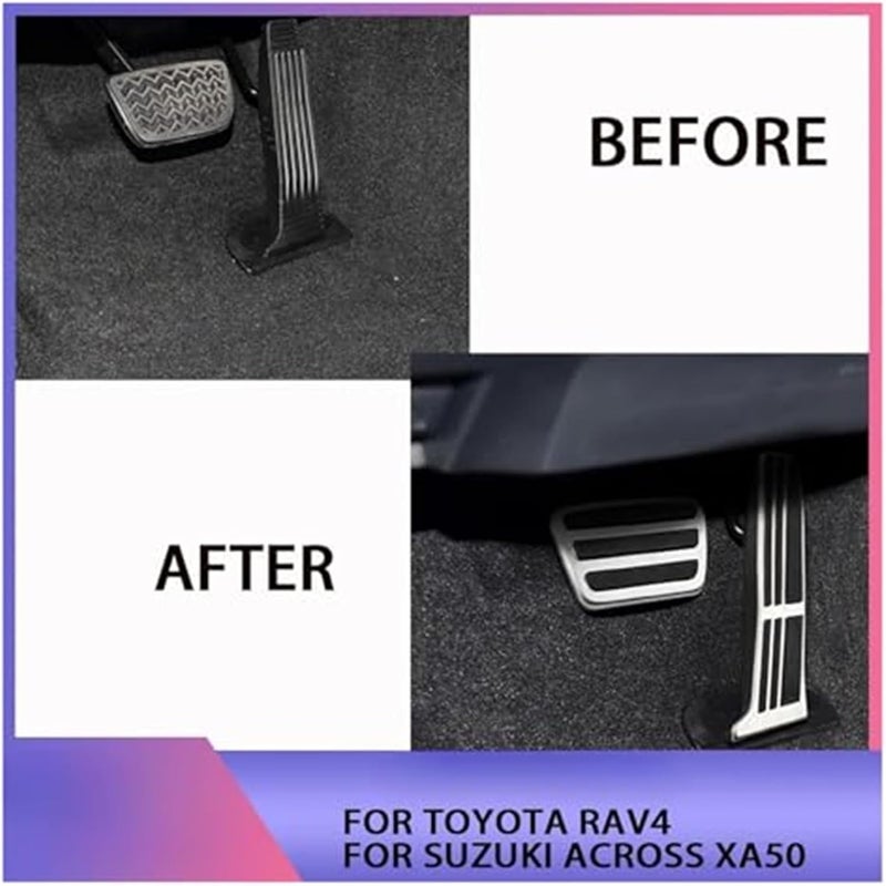 Vuzmode Stainless Steel Car Pedal Covers - Image 5