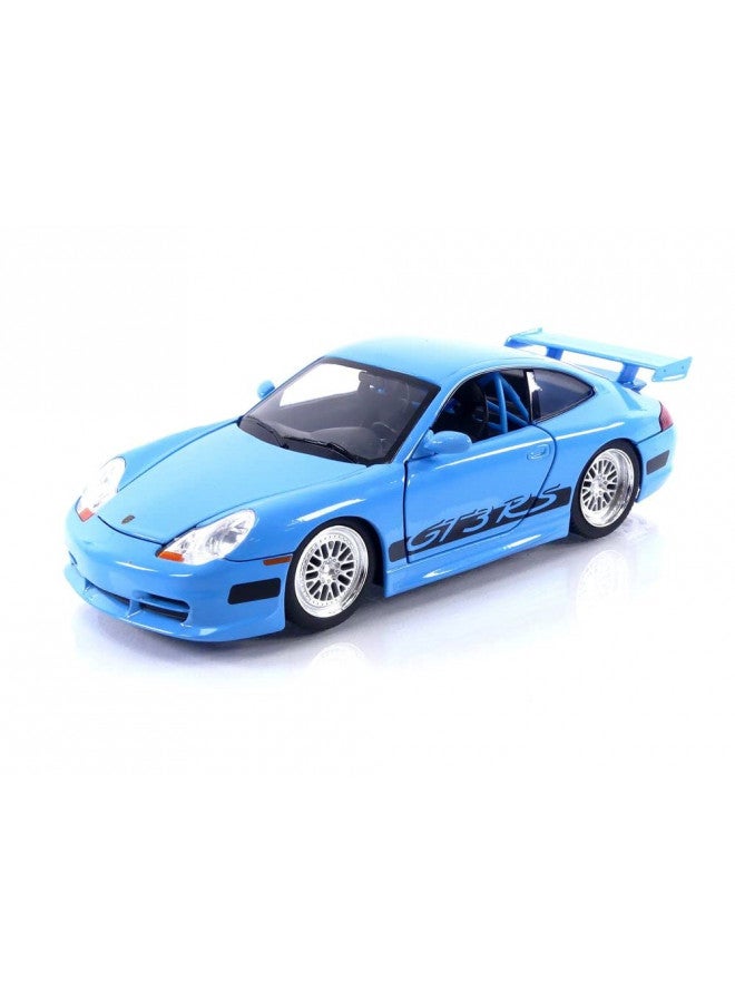 Jada Toys لعبة جادا تويز فاست آند فيوريوس بورش 911 GT3 RS 1:24 سيارة مصنوعة من المعدن، ألعاب للأطفال والبالغين - Image 1
