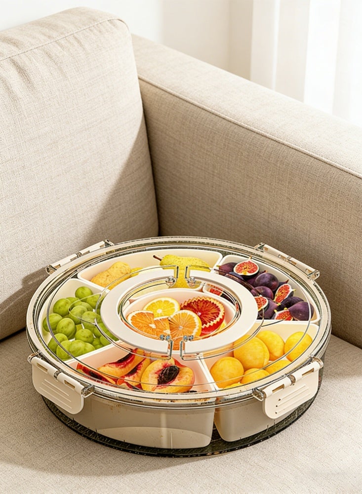 موندا صينية تقديم فواكه أنيقة متعددة الأقسام للاستخدام في المطبخ وغرفة الطعام والنزهات الخارجية. - Image 5