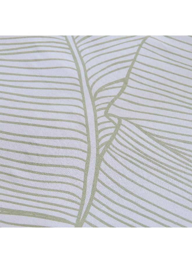 Home Box Malta Musa Printed Cotton Twin Flat Sheet - 170x260 cm  - Image 5