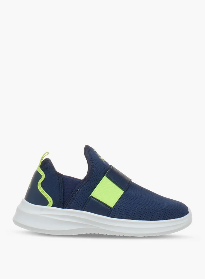 Kappa Boys' Panelled Slip-On Sports Shoes