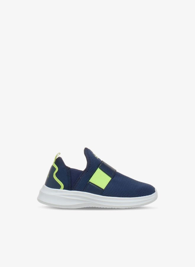 Kappa Boys' Panelled Slip-On Sports Shoes - Image 1