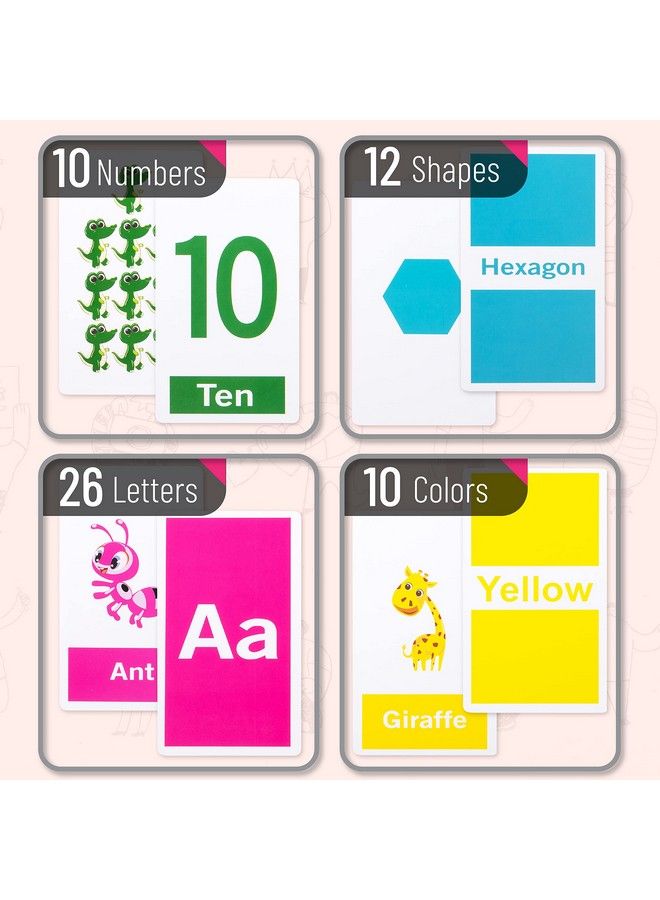 Mr. Pen Alphabet Flash Cards For Toddlers Double Sided 58 Picture Cards Baby Flash Cards Letter Flash Cards Abc Flash Cards Number Flash Cards  - Image 4