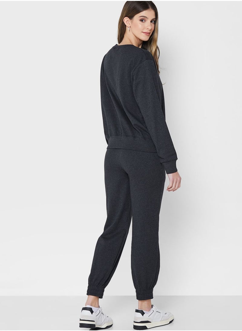 Ginger Basics - Essential Sweatshirt & Jogger Set - Image 1