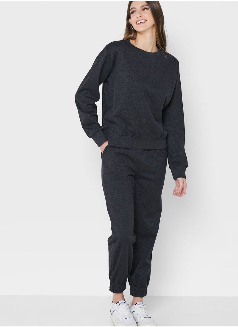 Ginger Basics - Essential Sweatshirt & Jogger Set - Image 1