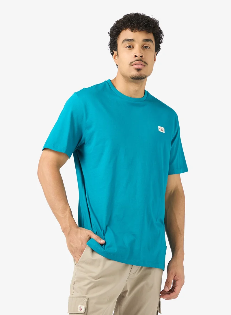 Woven Label Jersey T-Shirt