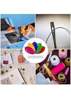 Shop & Shoppee Shop & Shoppee Multicolor 100% Spun Polyester Sewing Threads 100 Tubes(300 M Each) for Sewing and Tailoring Thread Spools (300m, Pack of 100, Multicolor)  - Image 3