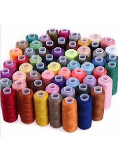 Shop & Shoppee Shop & Shoppee Multicolor 100% Spun Polyester Sewing Threads 100 Tubes(300 M Each) for Sewing and Tailoring Thread Spools (300m, Pack of 100, Multicolor)  - Image 4