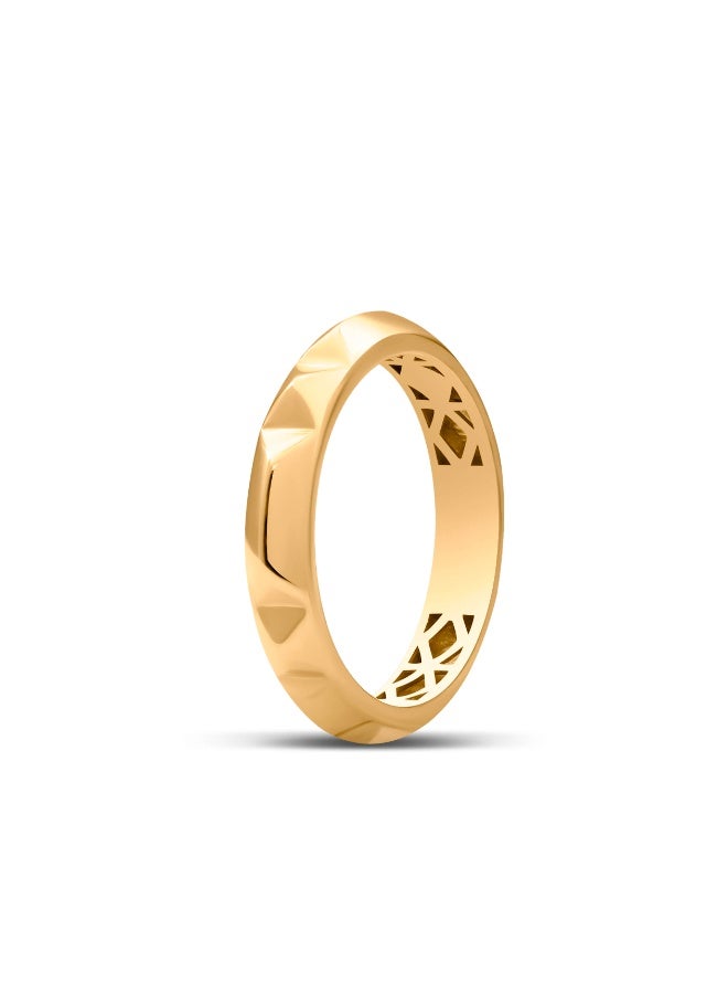 Ruby Art Gold 18K Pure Gold Women’s Ring - Premium Finish & Elegant Style - 2 Gram - Image 1