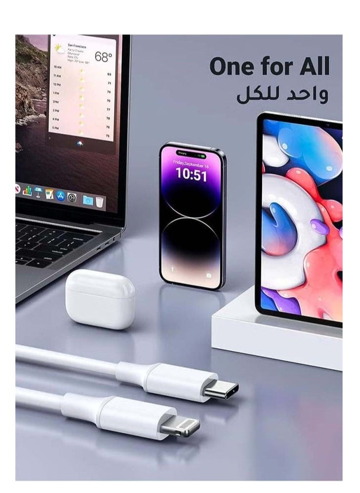 Appeal - iPhone Charger Cable 1m Apple Certified MFI USB C to Lightning Cable for iPhone 14 and All iPhone 8-13 Models 20W - Image 1