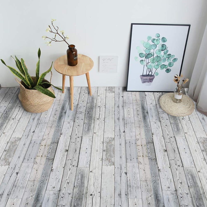 Alwayspon Vinyl Floor Wall Tiles Floor Sticky Back Sticker NonSlip Floor Tiles Decals for Kitchen Bathroom SelfAdhesive Peel and Stick PVC Floor Sticker DIY Home Dcor 20cmX300cmX1Pcs787 X118 X 1 Pcs Set