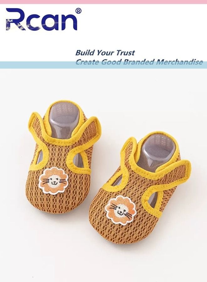 Rcan Baby Mesh Lightweight Cartoon Toddler Shoes for Children Nonslip Soft Bottom Floor Socks Summer Suitable for Kindergarten Indoor And Outdoor - Image 2