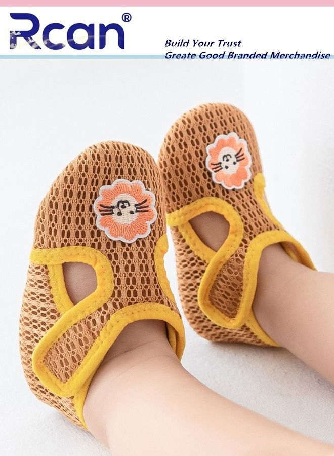 Rcan Baby Mesh Lightweight Cartoon Toddler Shoes for Children Nonslip Soft Bottom Floor Socks Summer Suitable for Kindergarten Indoor And Outdoor - Image 3
