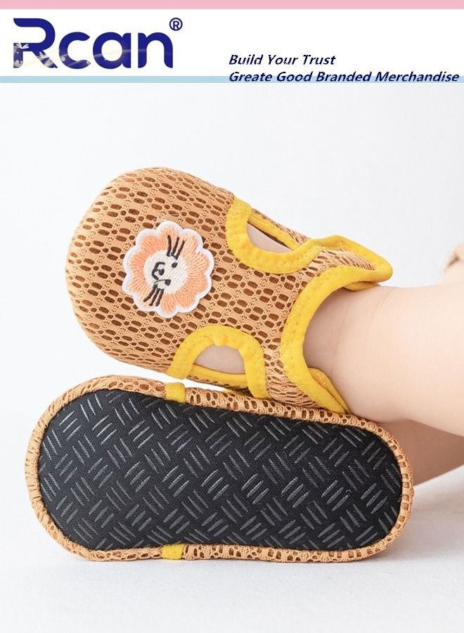 Rcan Baby Mesh Lightweight Cartoon Toddler Shoes for Children Nonslip Soft Bottom Floor Socks Summer Suitable for Kindergarten Indoor And Outdoor - Image 5