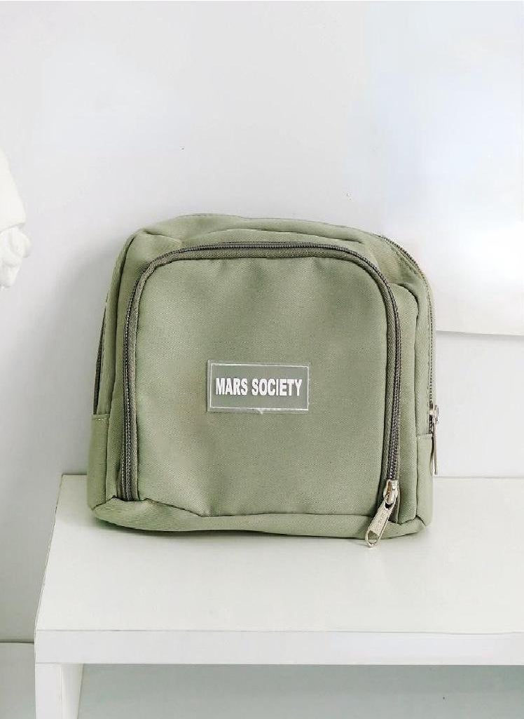 Eckek - Large Capacity Middle School and Primary School Students Pencil Case Double Pencil Case Simple Multi-functional Pencil Case Pencil Case - Image 1