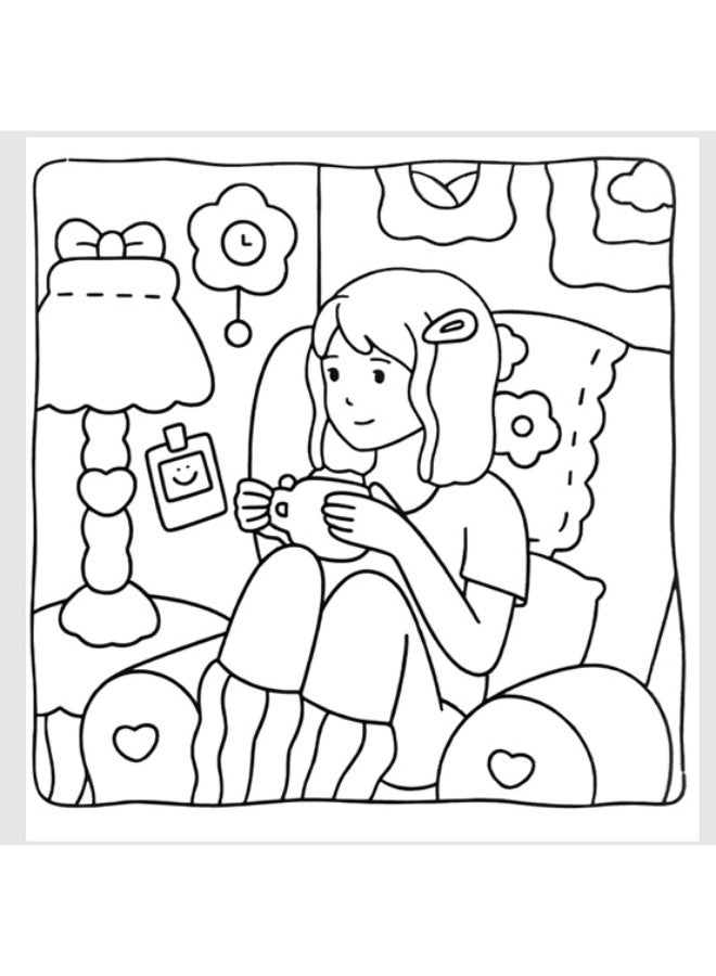 Moments of Calm Coloring Book for Adults and Children - Image 3